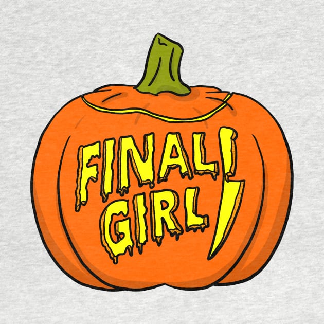 Final Girl Jack-o-lantern by Crystal Ro